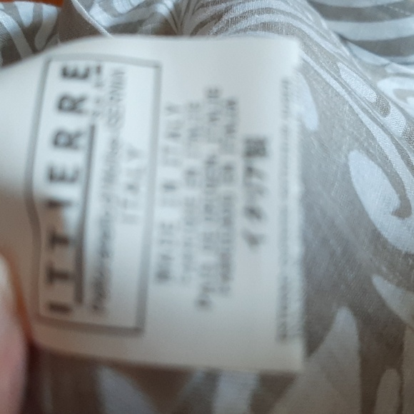 RESORT Just Cavalli men's cotton linen like shirt XXL Greig long sleeved - Picture 6 of 11